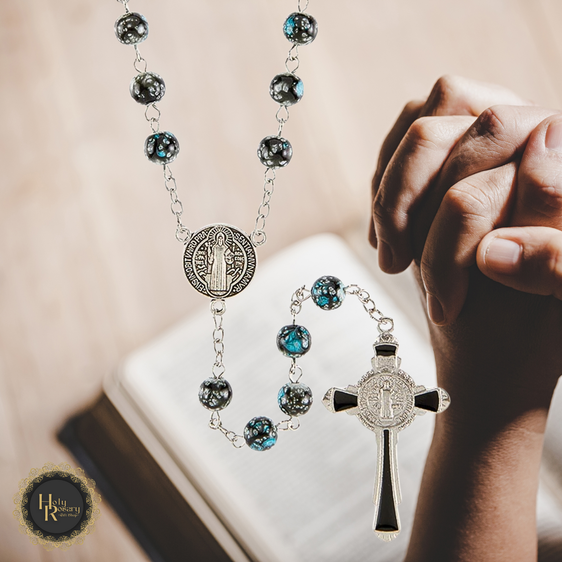 Classic rosaries for sale with simple yet elegant beads perfect for daily prayer men or women