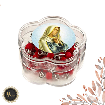 Classic rosary and case collection with premium materials ideal for prayer storage or gifting