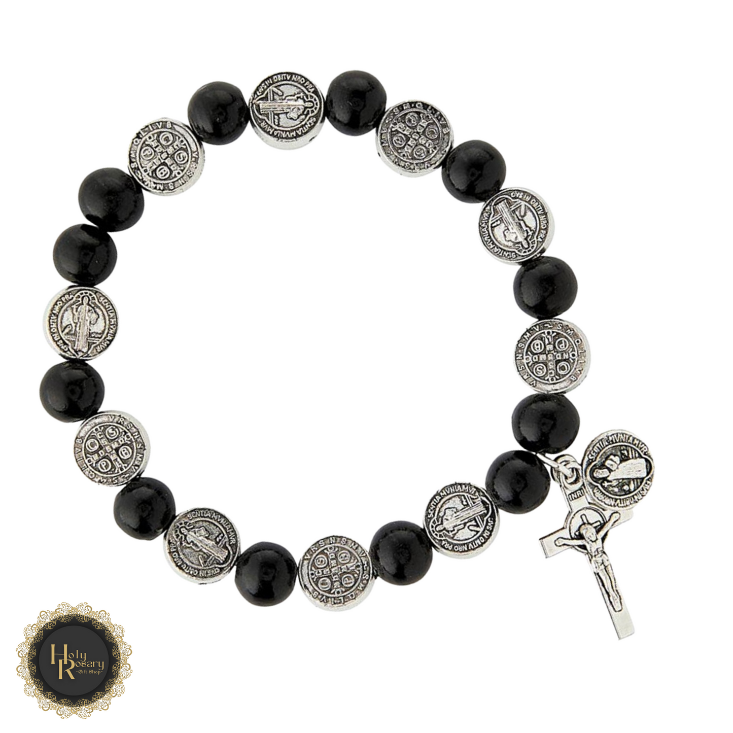 Durable mens rosary bracelet designed for daily prayer a favorite choice for faith based jewelry