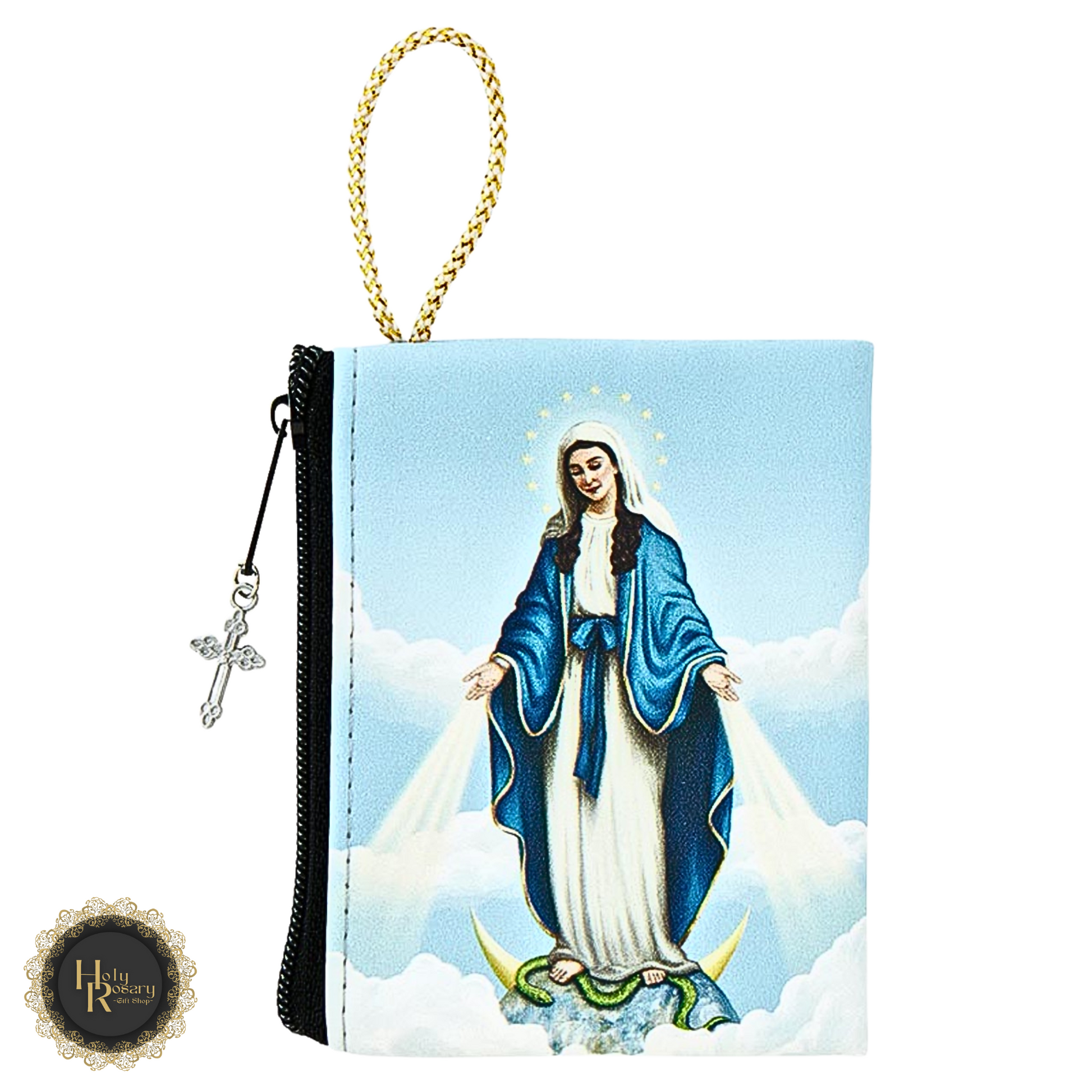 Durable protective case for rosaries available online