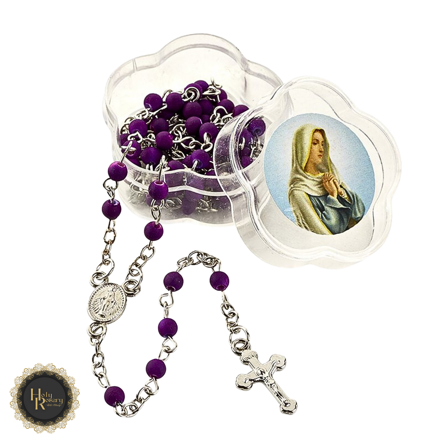 Handmade rosary gift set ideal for Catholic devotion a thoughtful religious gift for any occasion