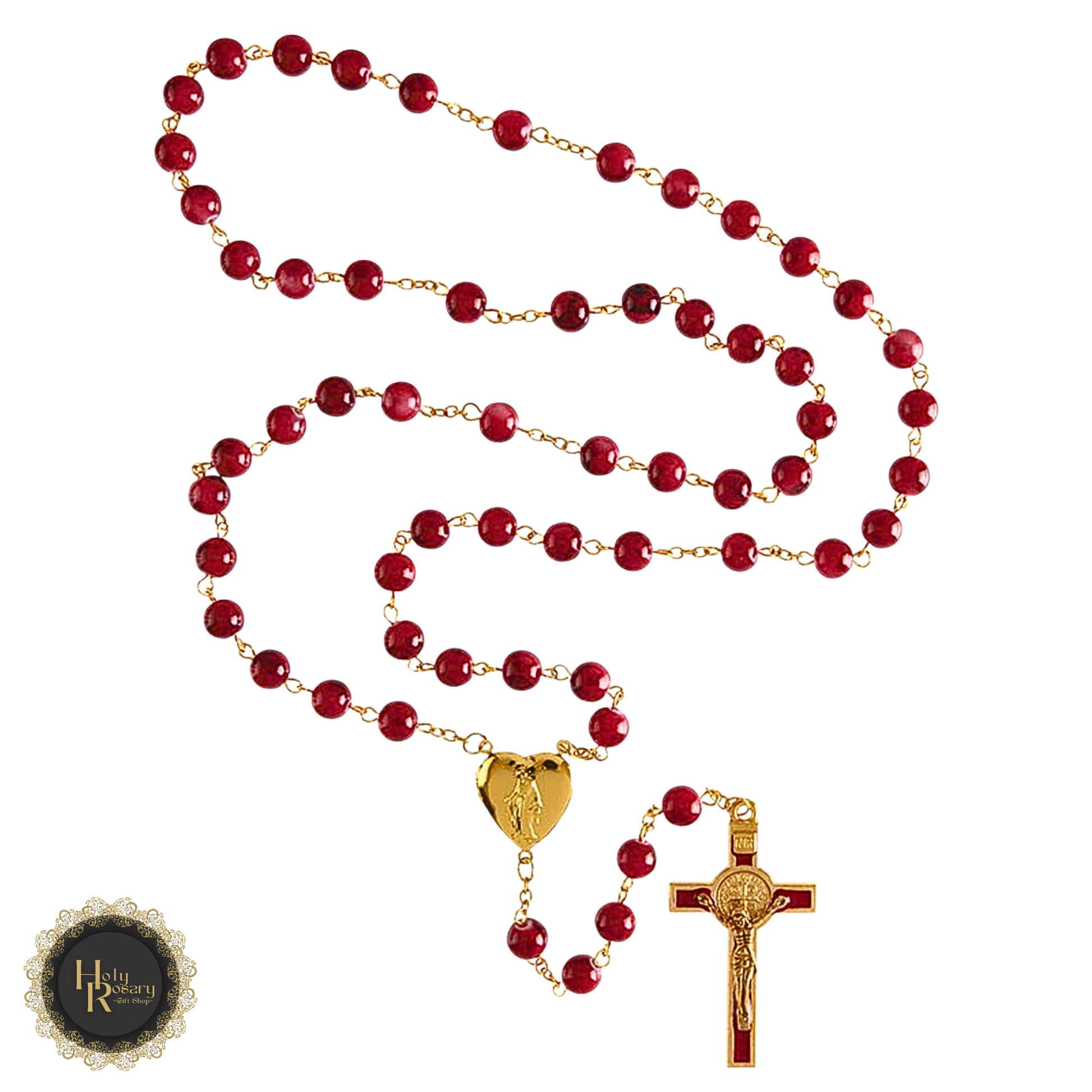 High-quality locket rosary crafted for durability and beauty