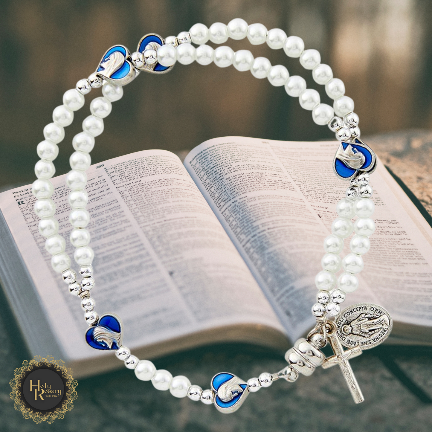 Mens rosary bracelet with sturdy beads a modern catholic style for everyday wear