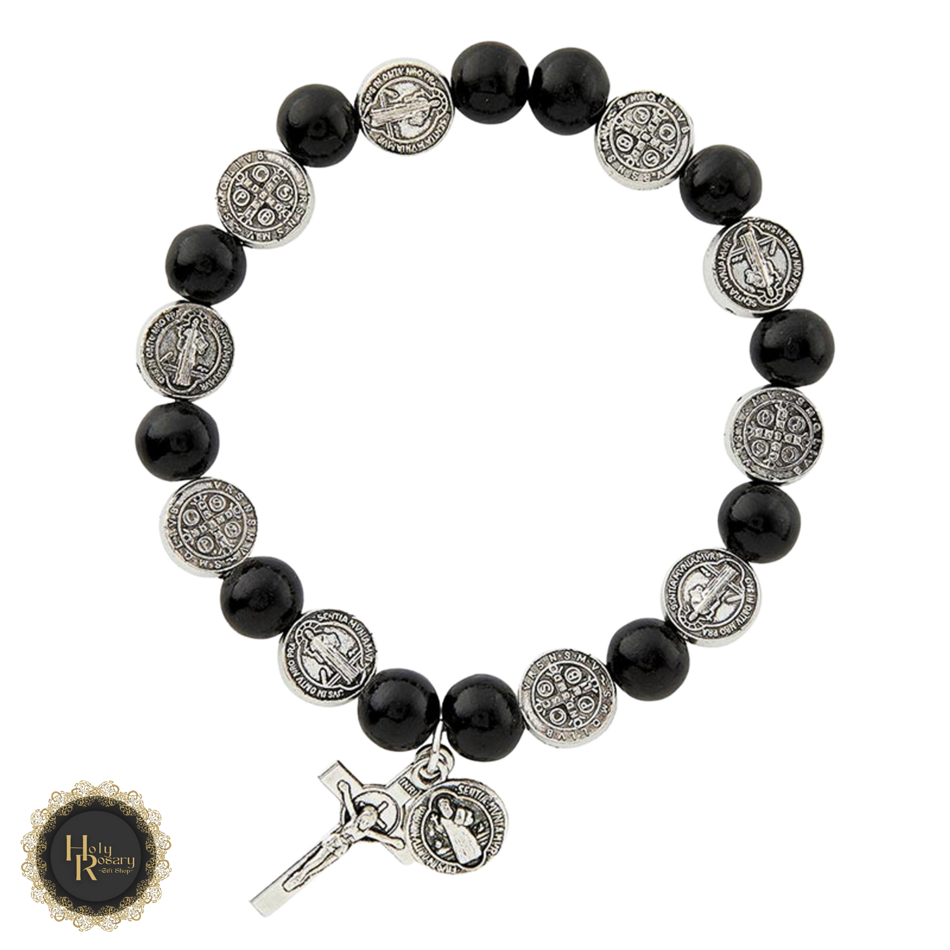 Premium mens rosary bracelet offering refined beads and durable construction for catholic devotion