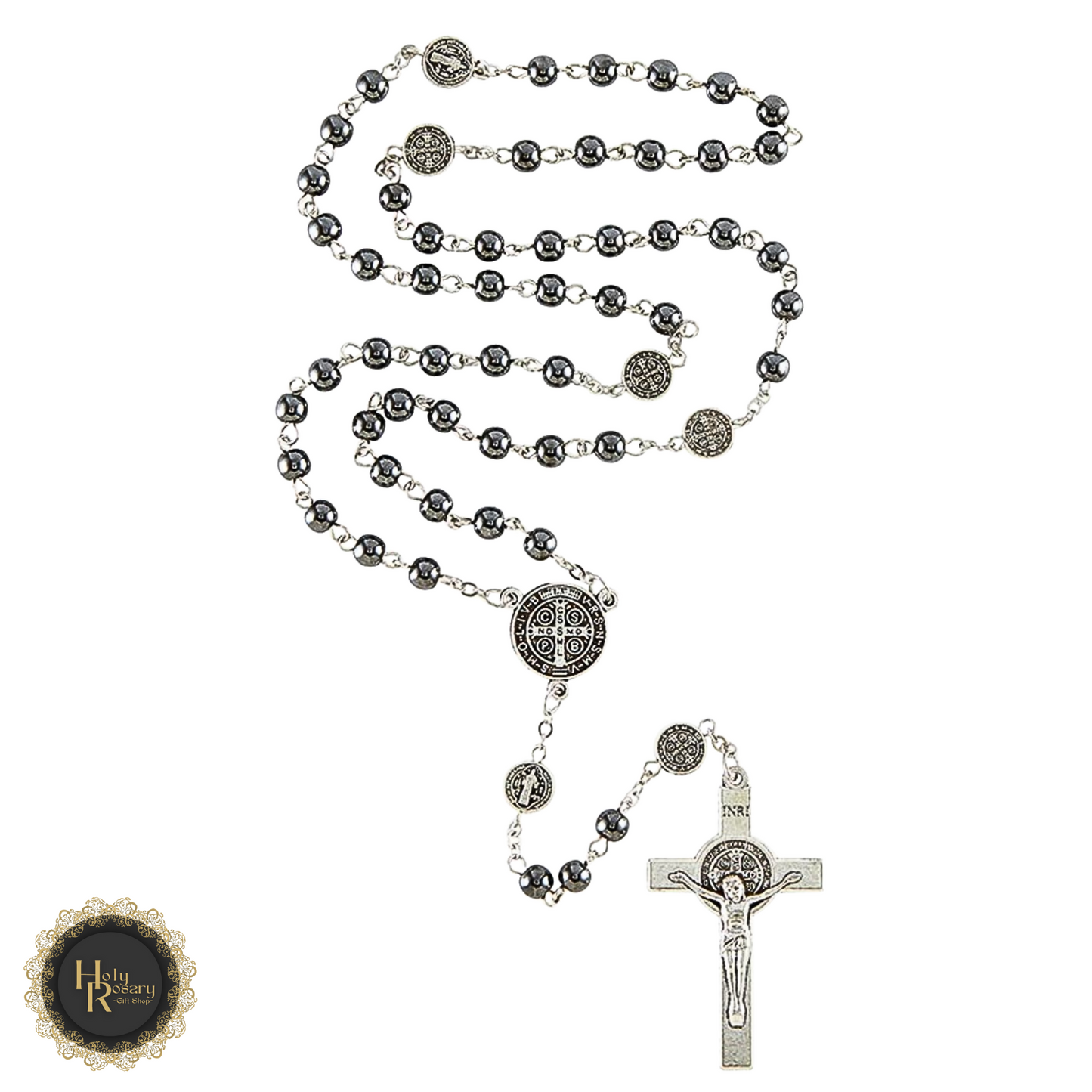 Premium mens rosary necklace featuring high quality construction a timeless choice for prayer and fashion