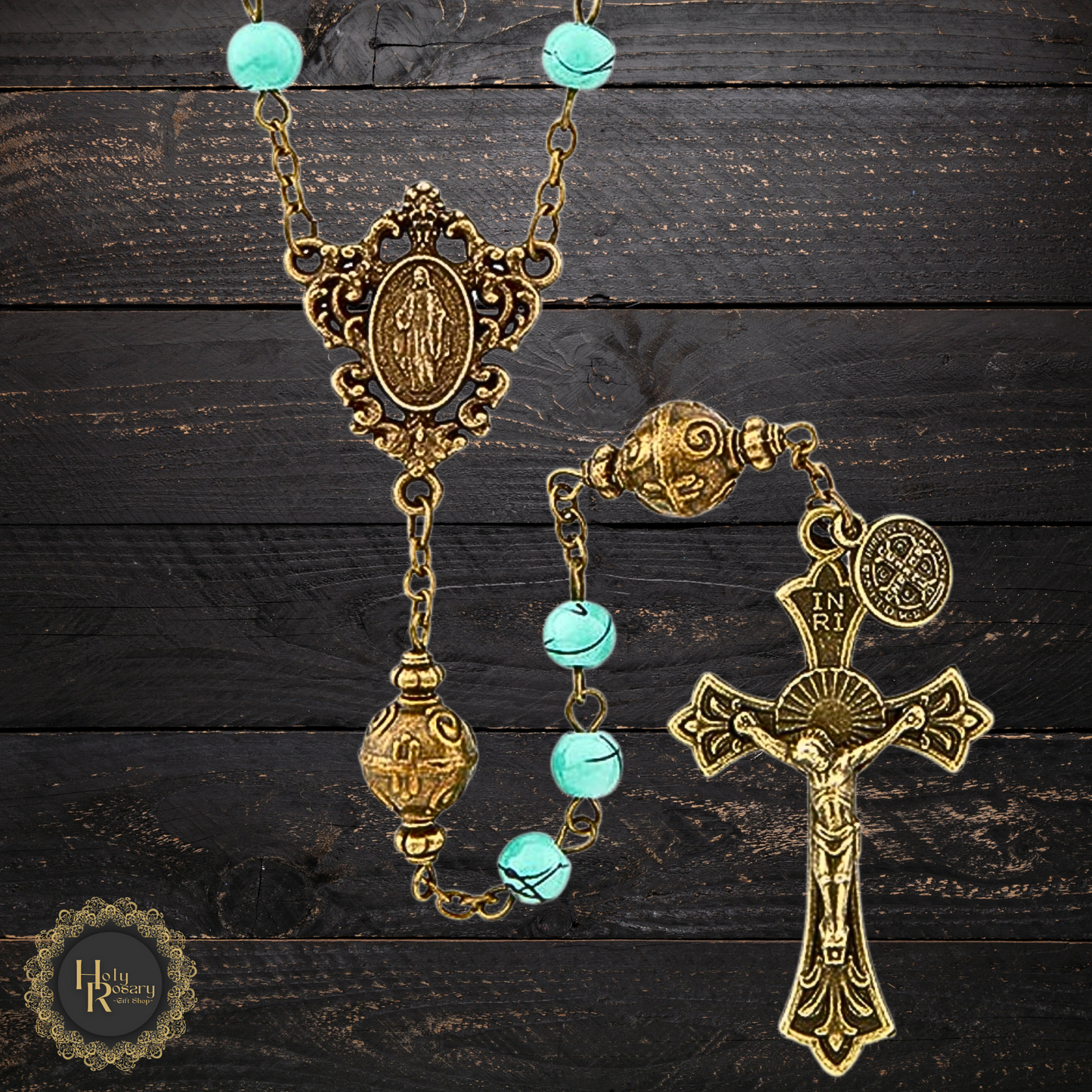 Premium rosary bead necklace crafted for lasting quality a perfect addition to religious accessories or devotionals