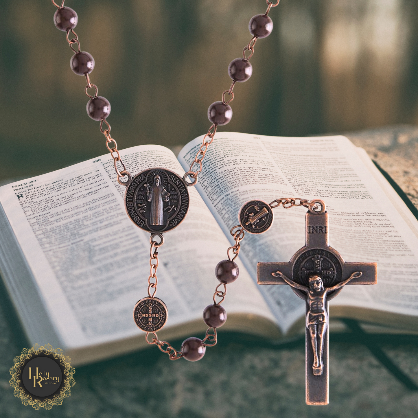 Unique antique finish rosaries for sale, beautiful spiritual treasures