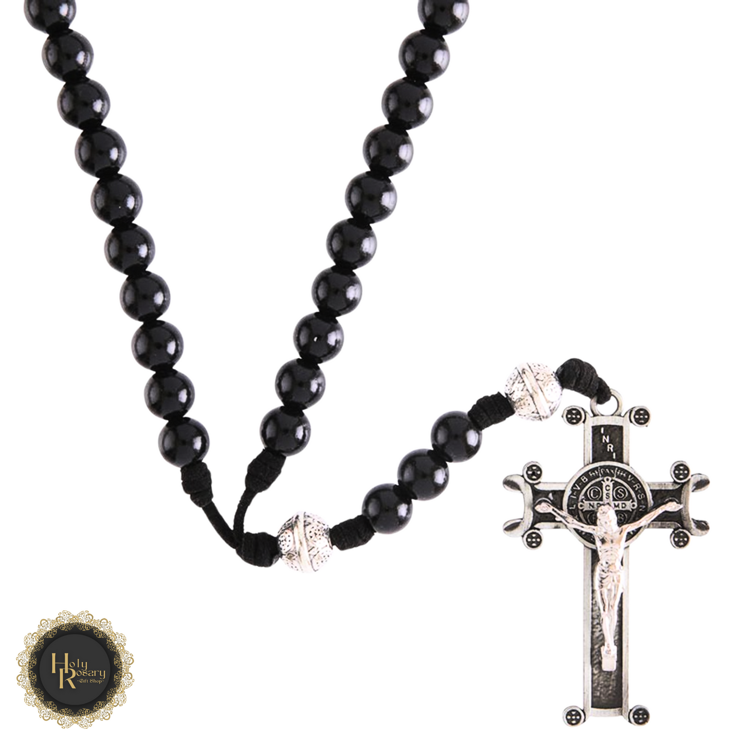 Black wood rosary perfect Catholic rosary for sale for prayer