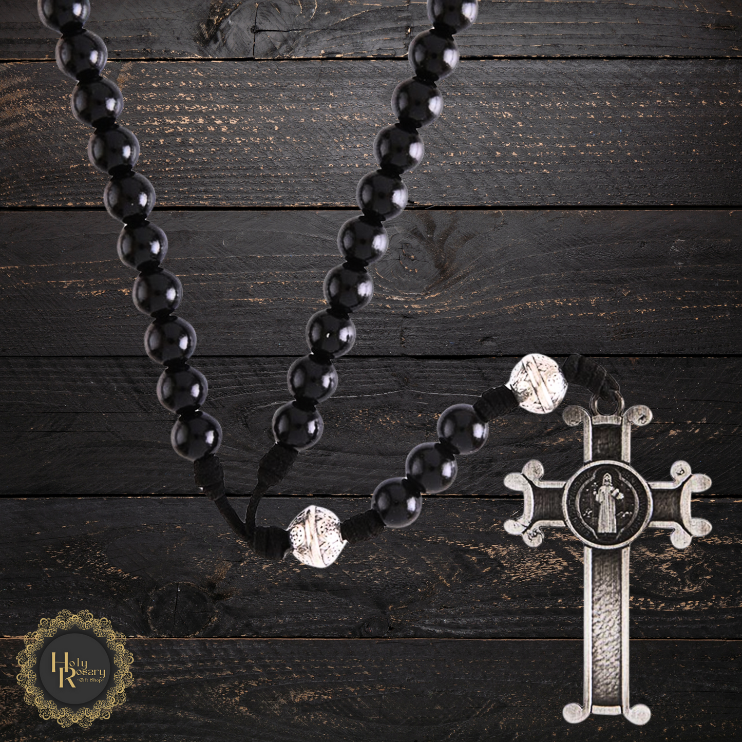 Buy black rosary beads online perfect Catholic gifts for prayer