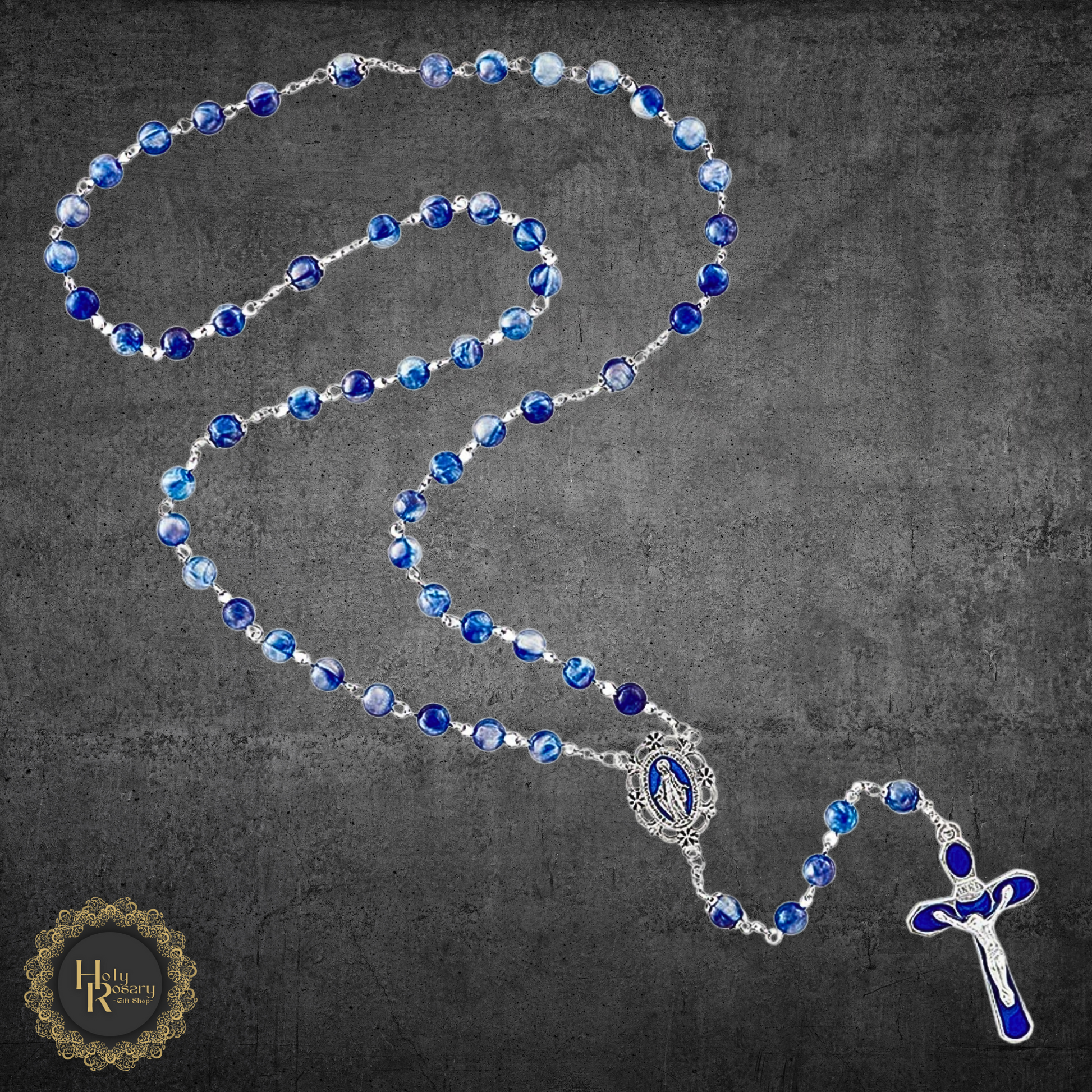 high-quality rosary beads collection for sale with elegant enamel accents