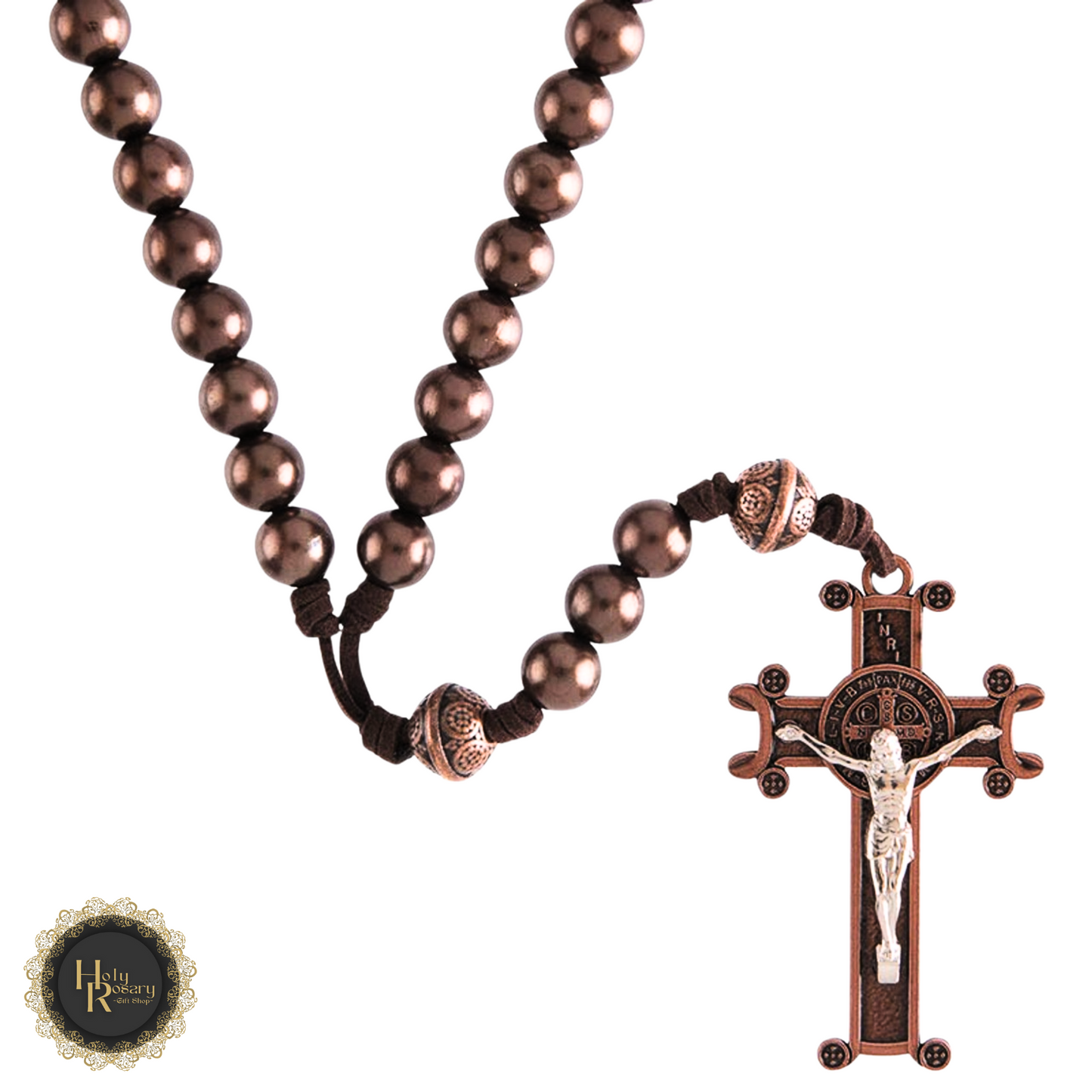 Rosaries for sale including traditional wooden rosary beads and religious gifts